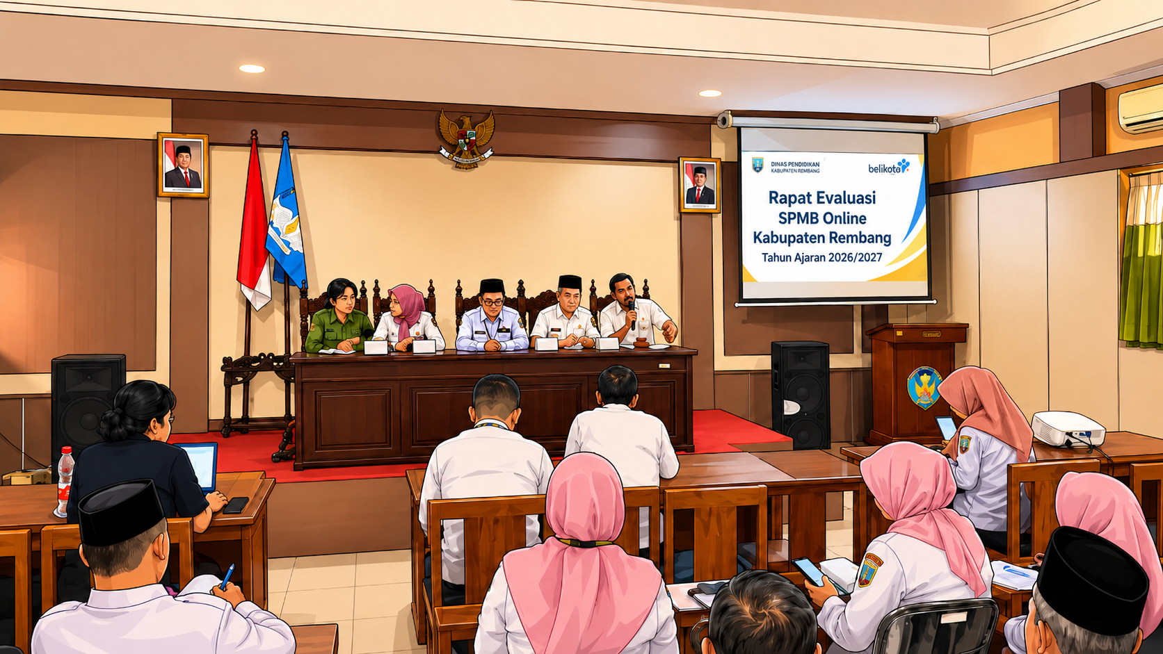 BBPMP Jateng Apresiasi Pelaksanaan SPMB Online Tahun Pertama di Rembang