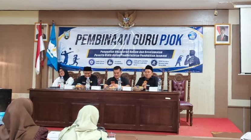 Dindikpora Rembang Perkuat Kompetensi Hukum Guru PJOK SD dan SMP untuk Mengantisipasi Risiko dalam Proses Pembelajaran