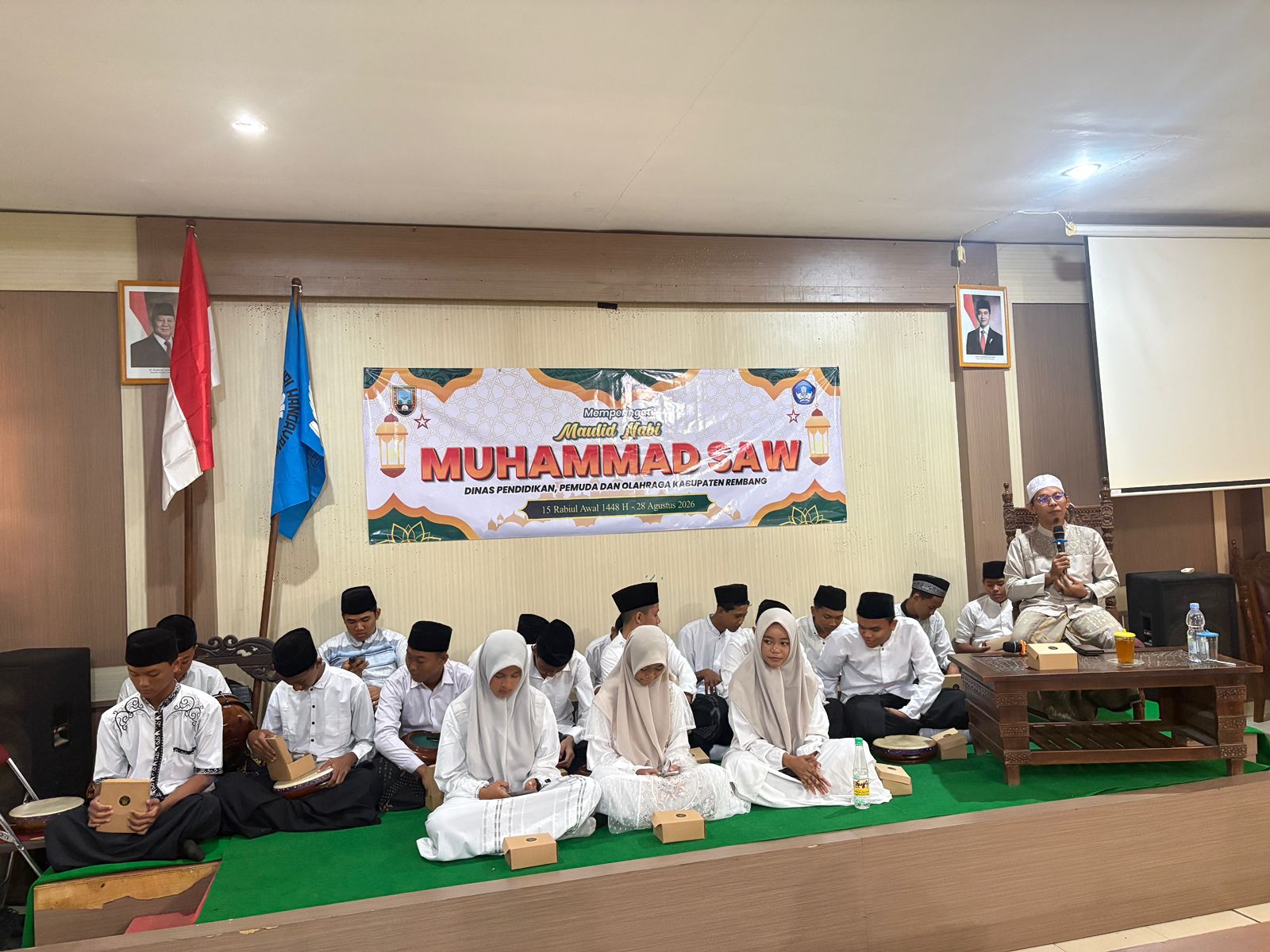 Tingkatkan Keimanan dan Keteladanan, Dindikpora Rembang Gelar Peringatan Maulid Nabi 1448 H