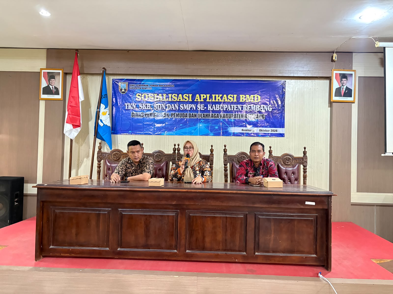 Dindikpora Rembang Sosialisasikan Aplikasi BMD untuk Tingkatkan Tertib Administrasi Belanja Modal