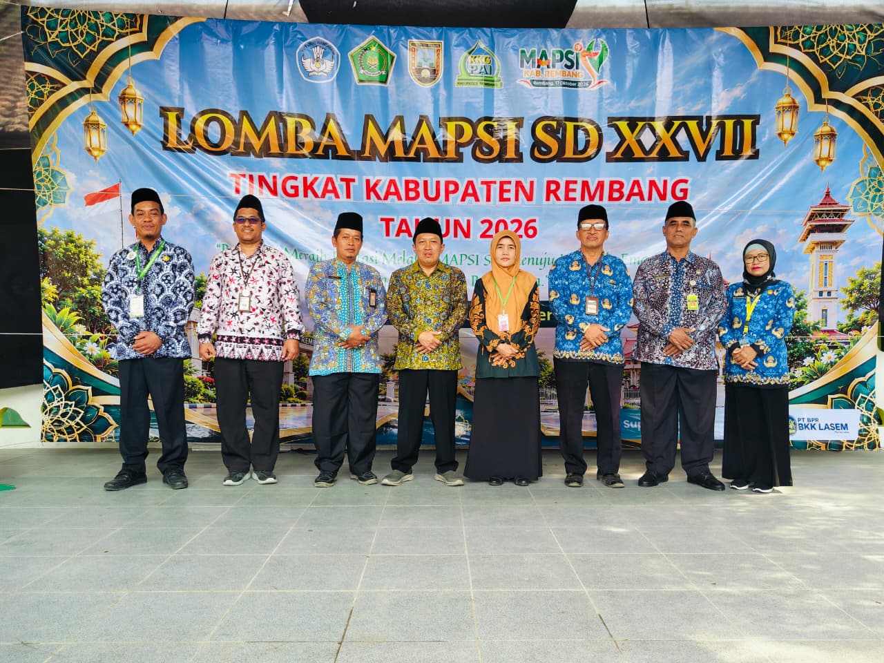 Lomba MAPSI SD ke-27 Kabupaten Rembang Tahun 2026, 322 Peserta Berkompetisi dalam 12 Cabang Lomba